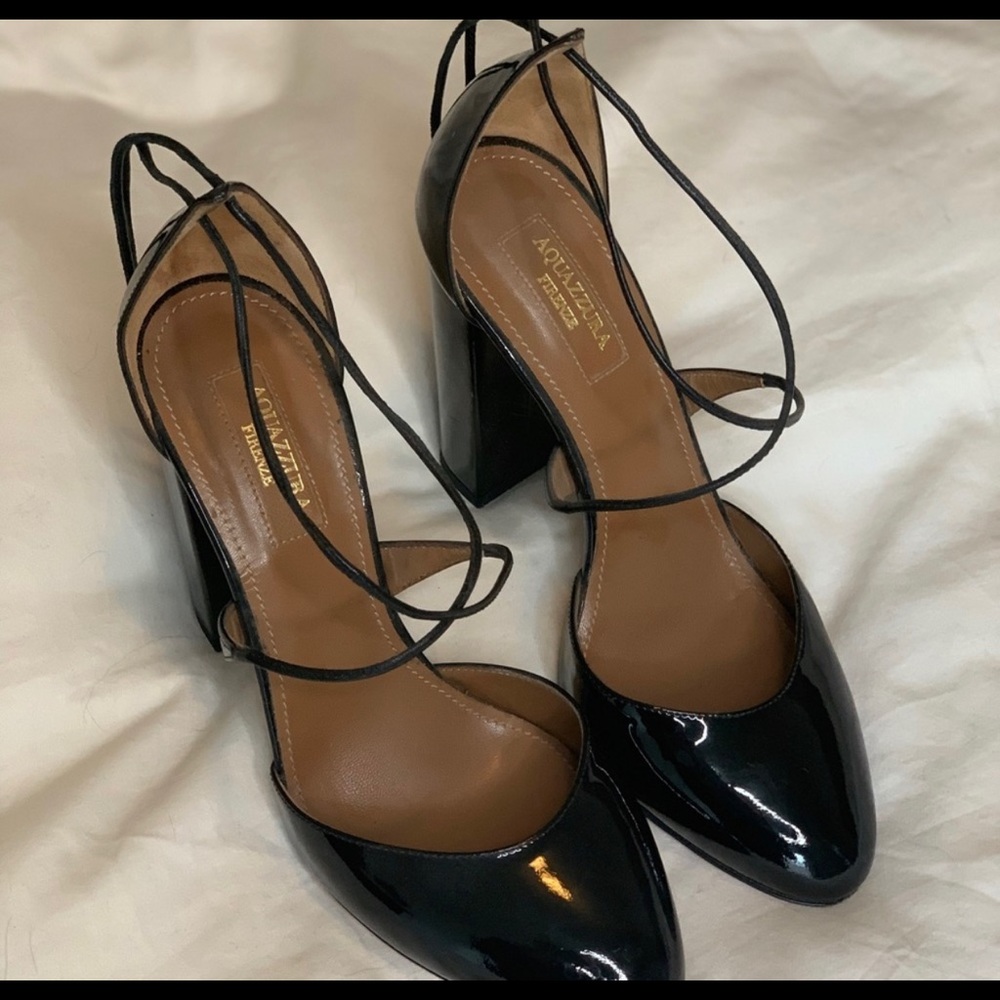 aquazzura karlie lace ups